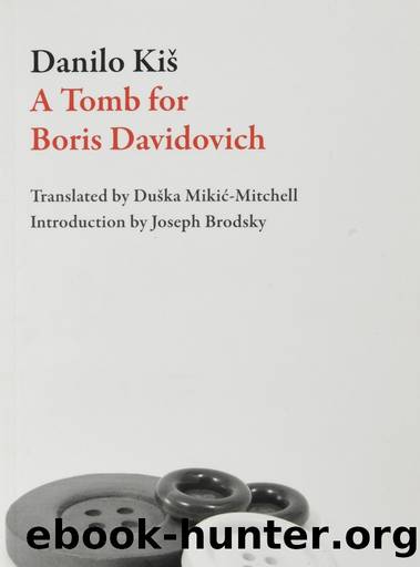 A Tomb for Boris Davidovich by Danilo Kiš