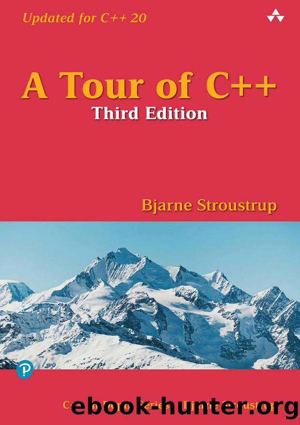 A Tour of C++, Third Edition by Bjarne Stroustrup