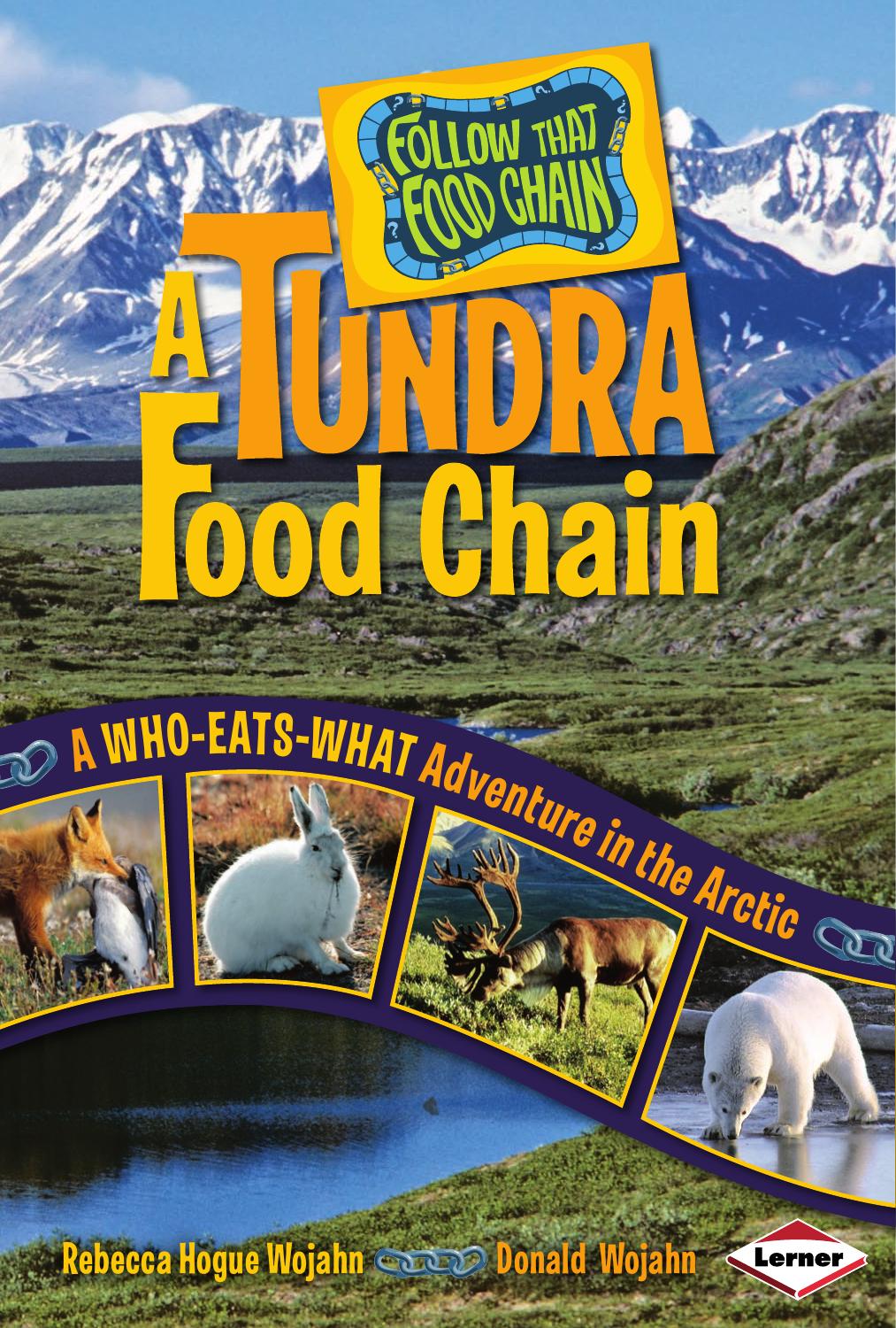 A Tundra Food Chain: A Who-Eats-What Adventure in the Arctic by Rebecca Hogue Wojahn Donald Wojahn