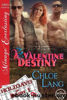 A Valentine Destiny [Holidays in Destiny 1] (Siren Publishing MÃ©nage Everlasting) by Chloe Lang
