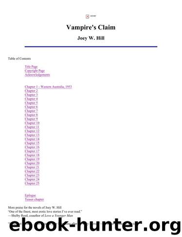 A Vampire's Claim by Joey W. Hill