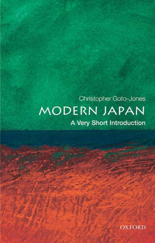 A Very Short Introduction - Modern Japan by Modern Japan