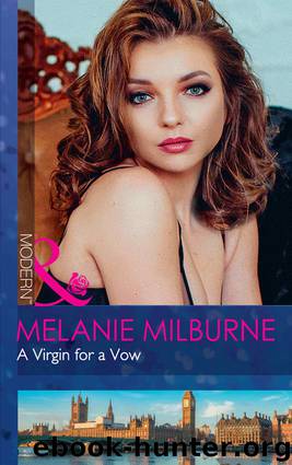 A Virgin for a Vow by Melanie Milburne