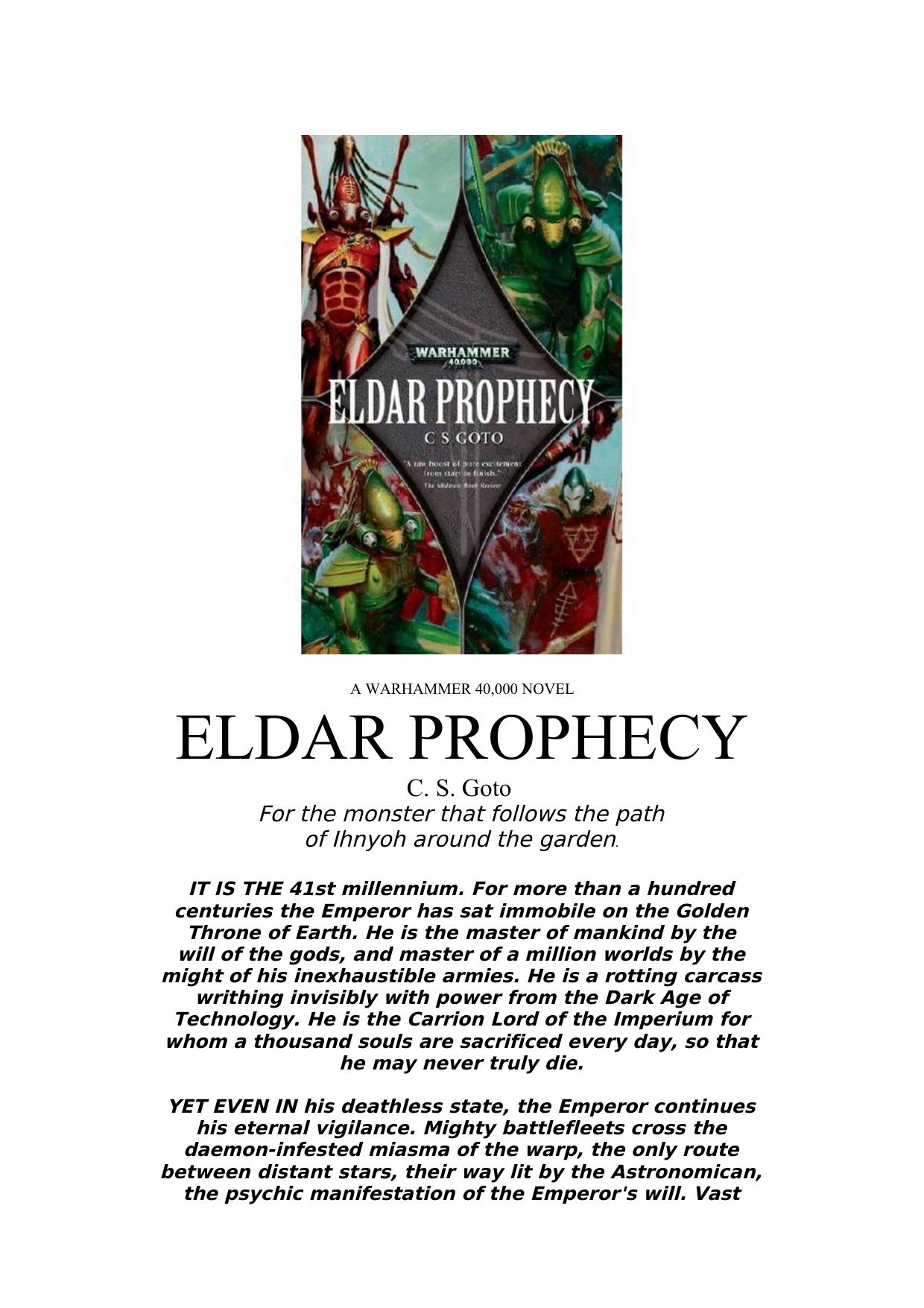 A WAR HAMMER 40,000 NOVEL by Rob
