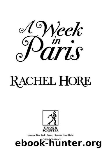 A Week in Paris by Hore Rachel