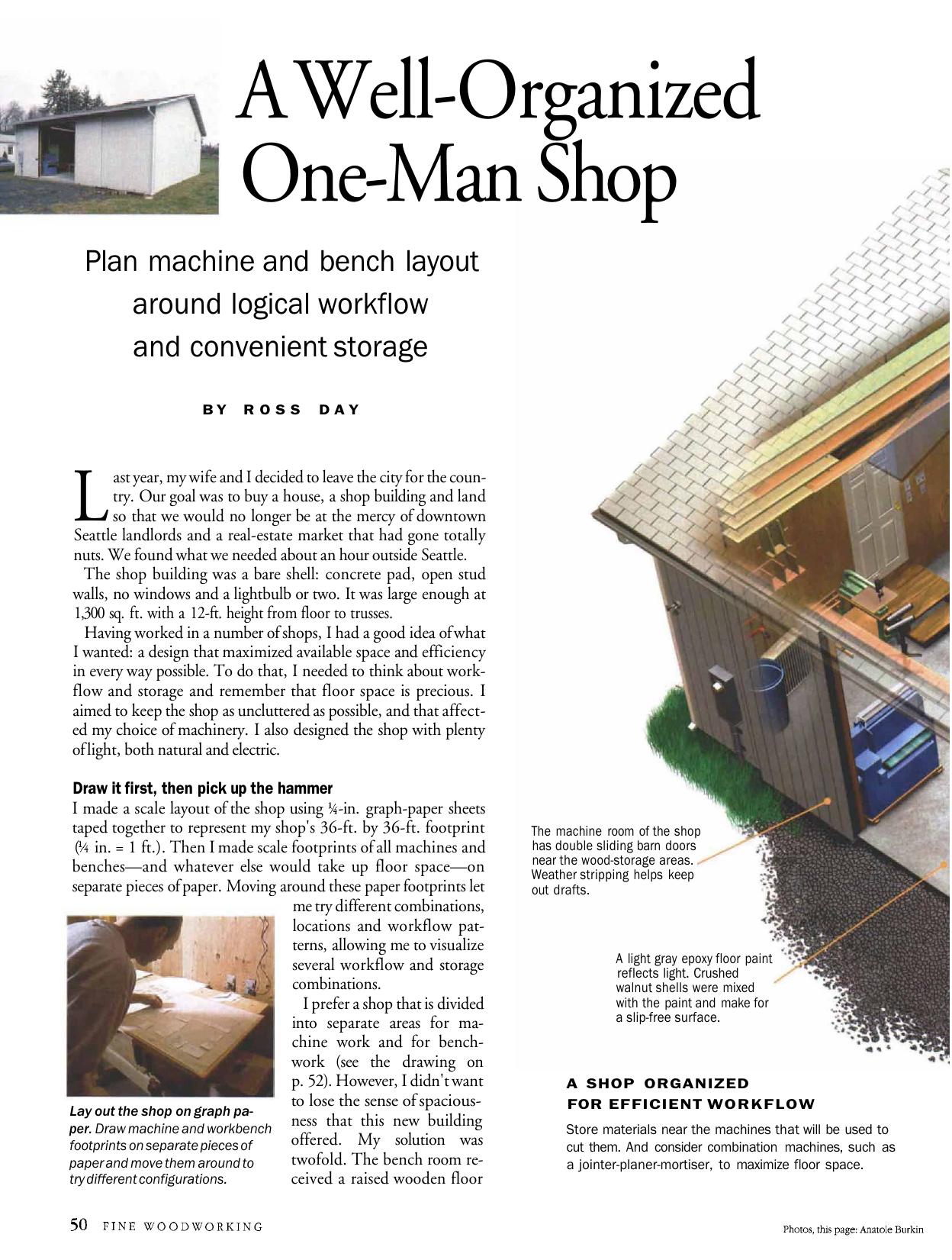 A Well-Organized One-Man Shop by Ross Day