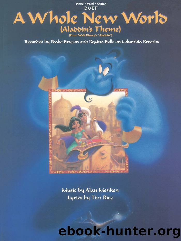 A Whole New World Sheet Music by Peabo Bryson