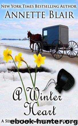 A Winter Heart, Sexy Amish Historical Novella by Annette Blair