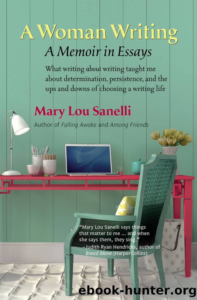 A Woman Writing by Mary Lou Sanelli
