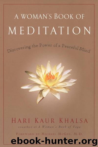 A Woman's Book of Meditation by Hari Kaur Khalsa