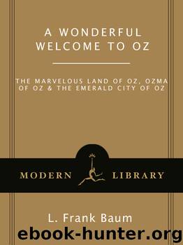 A Wonderful Welcome to Oz by L. Frank Baum