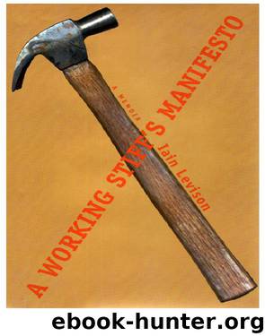 A Working Stiff's Manifesto by Iain Levison
