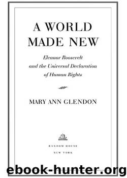 A World Made New by Mary Ann Glendon