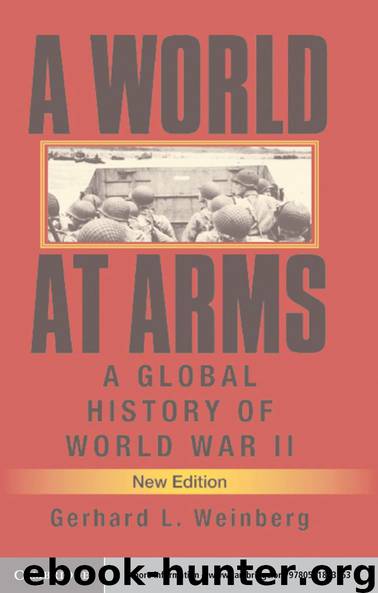 A World at Arms by Gerhard L. Weinberg