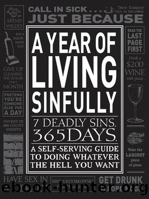 A Year of Living Sinfully by Eric Grzymkowski