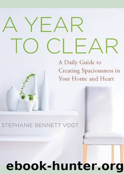 A Year to Clear by Stephanie Bennett Vogt