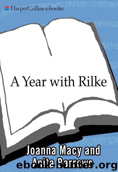 A Year with Rilke by Anita Barrows