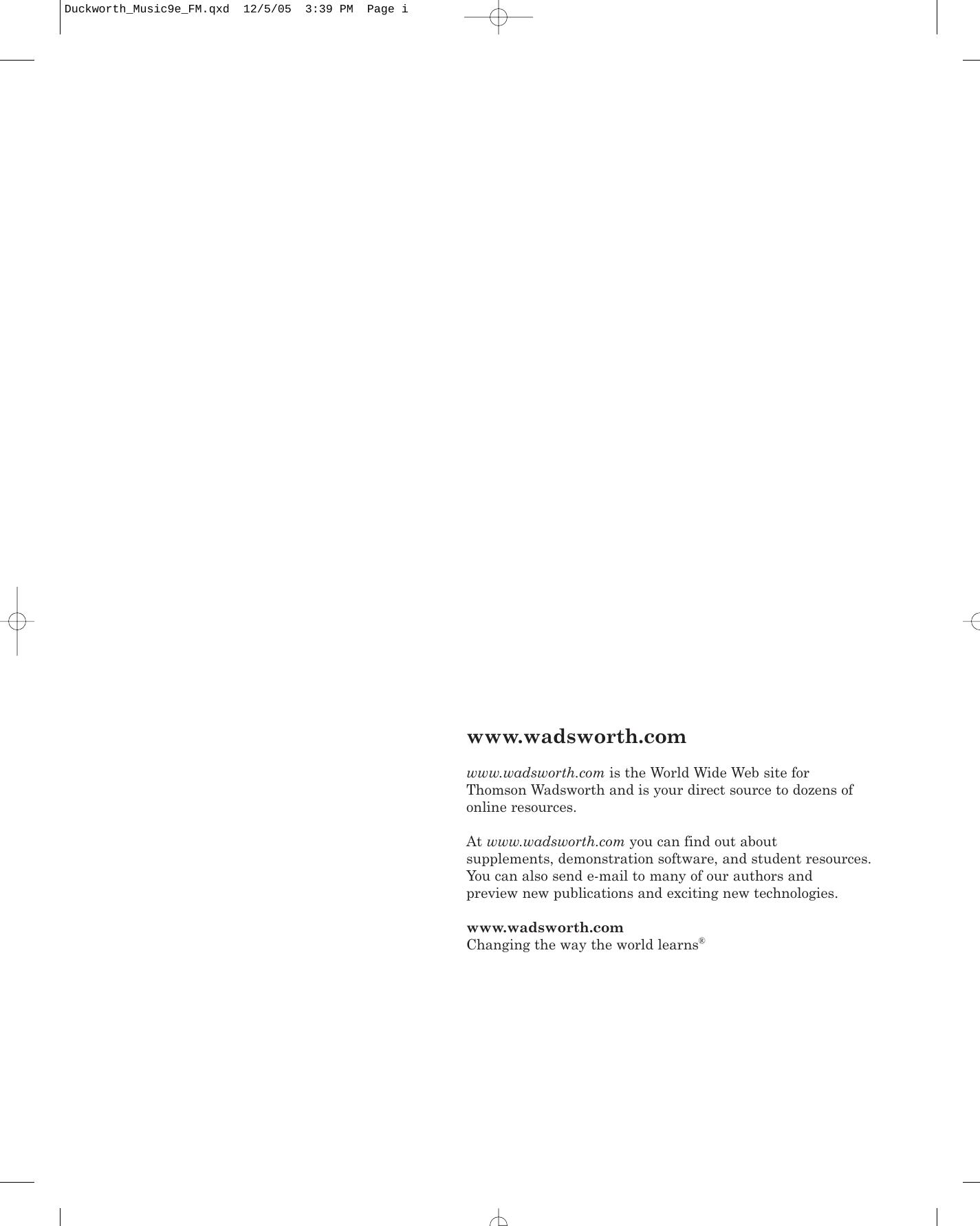 A creative approach to music fundamentals by William Duckworth