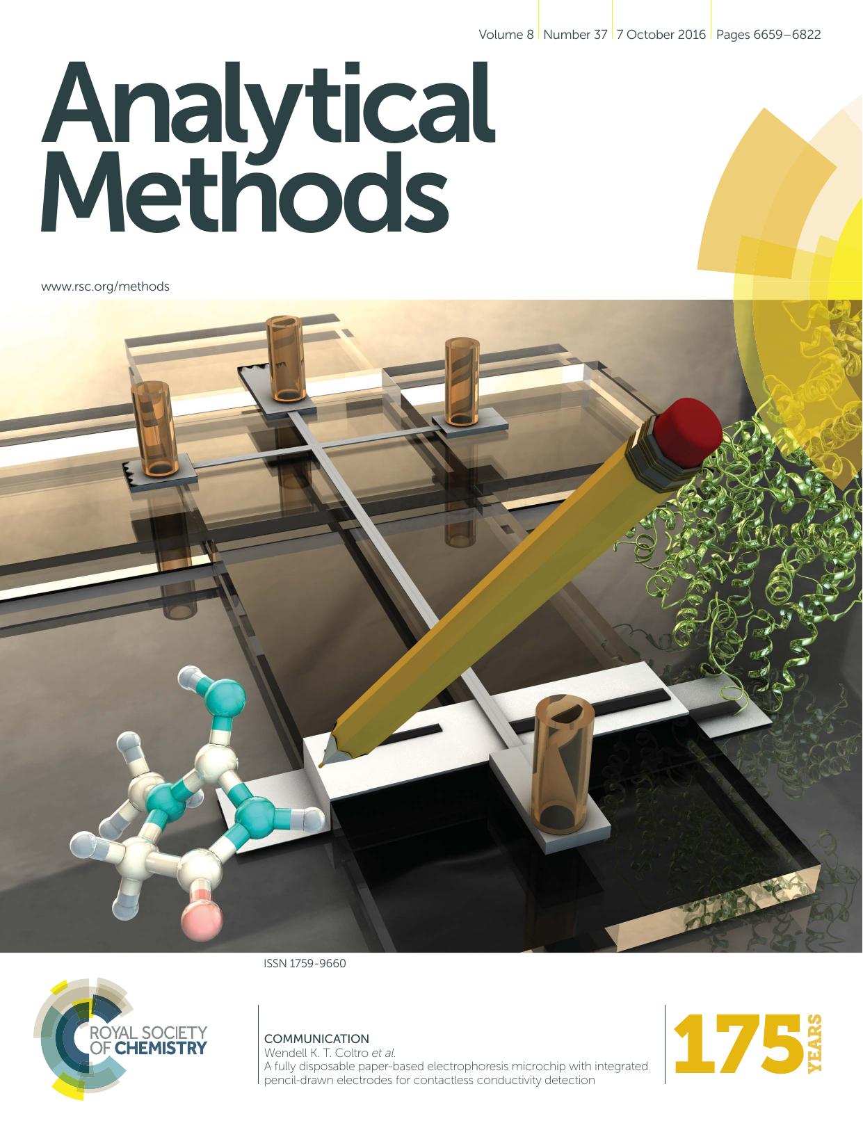 A fully disposable paper-based electrophoresis microchip with integrated pencil-drawn electrodes for contactless conductivity detection by unknow