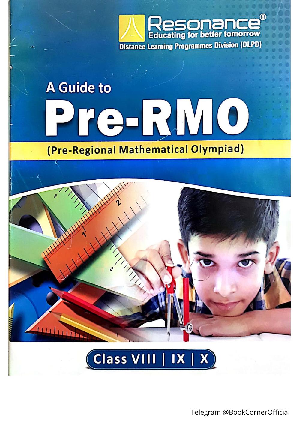 A guide to PRMO/IOQM Resonance Module by Resonance Eduventures Limited