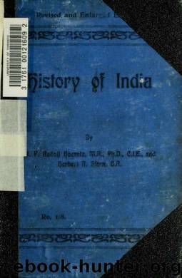 A history of India by Hoernle August Friedrich Rudolf 1841-1918 & Stark Herbert Alick