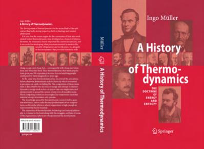 A history of thermodynamics: the doctrine of energy and entropy by Ingo Müller