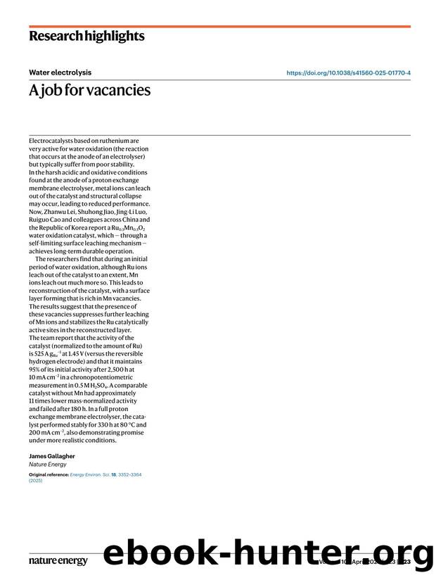 A job for vacancies by James Gallagher