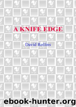 A knife edge by David Rollins