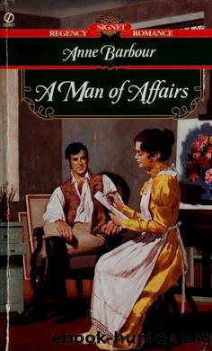 A man of affairs by Barbour Anne