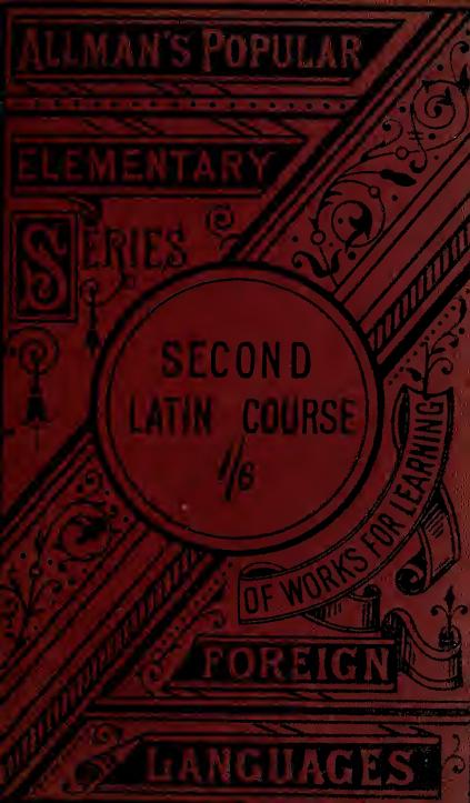 A new, practical, and easy method of learning the Latin language : after the system of F. Ahn ... Second course by Monteith A. H. (Alexander H.)