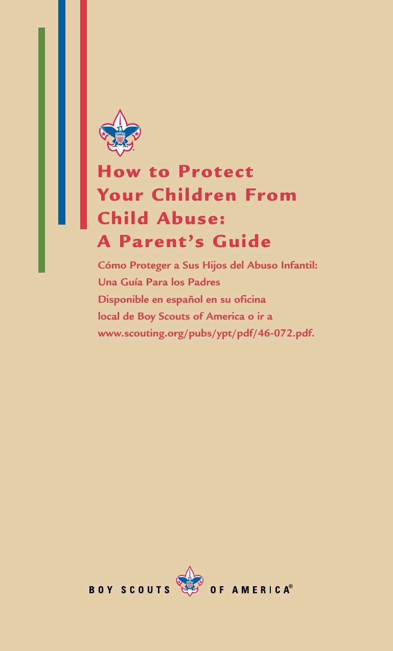 A parents guide to protecting your child from abuse by Unknown