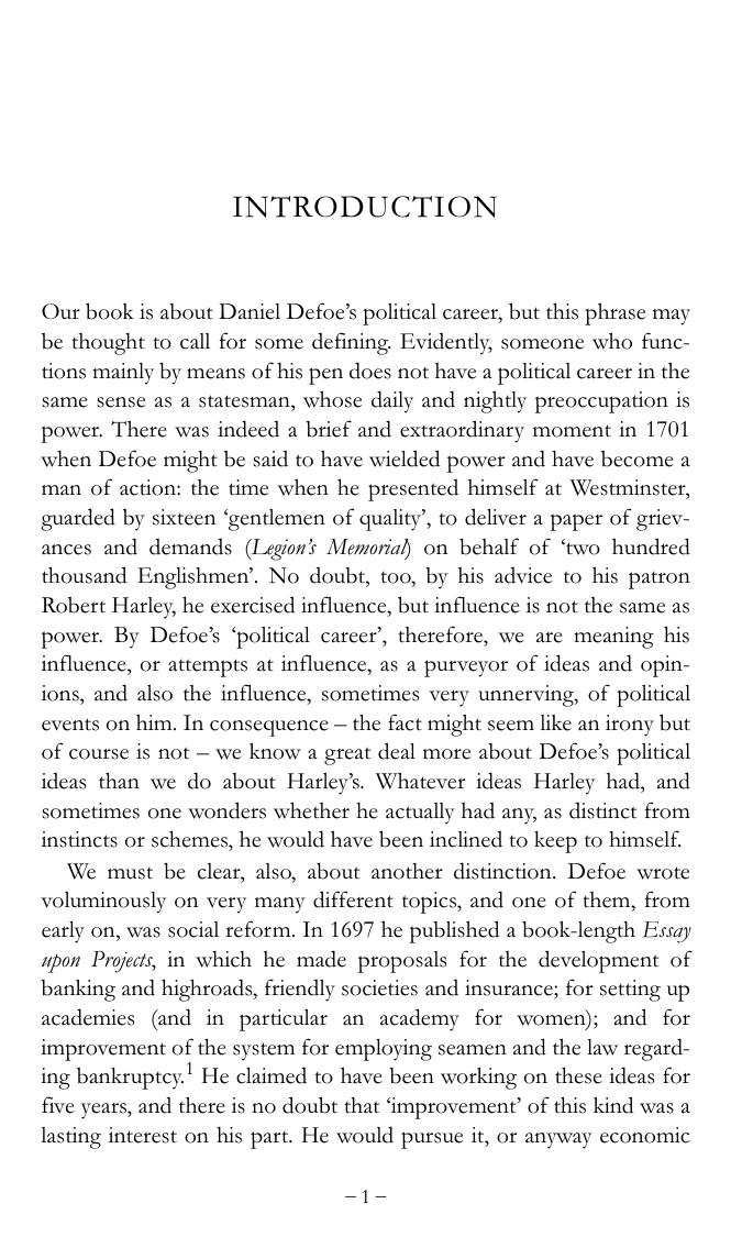 A political biography of Daniel Defoe by Furbank P. N.; Owens W. R