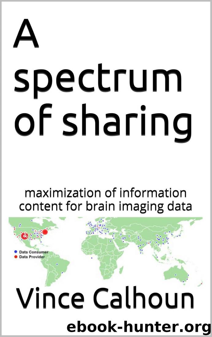 A spectrum of sharing: maximization of information content for brain imaging data by Vince Calhoun