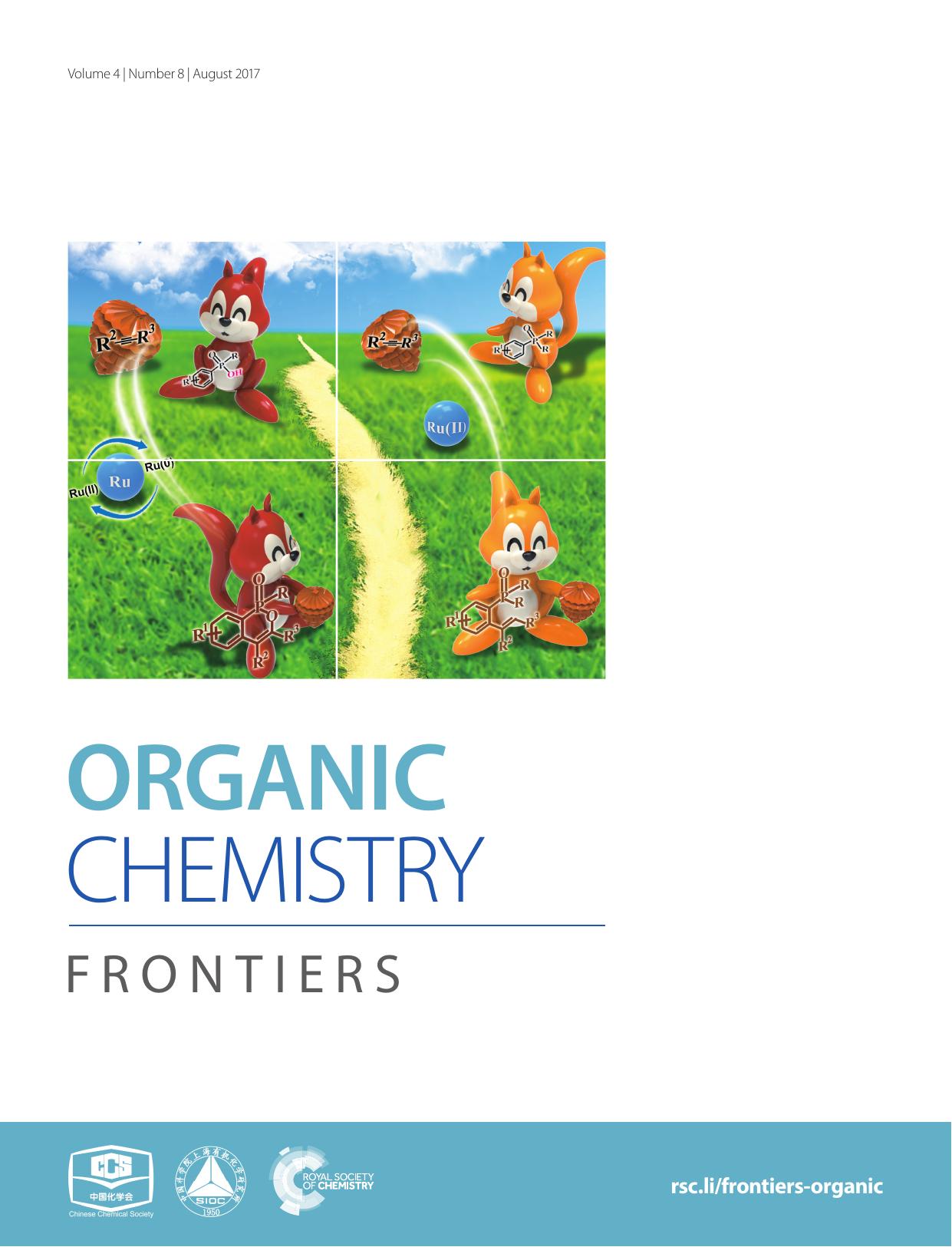 A theoretical study on the mechanism of ruthenium(II)-catalyzed phosphoryl-directed ortho-selective CâH bond activations: the phosphoryl hydroxy group triggered Ru(II)Ru(0) catalytic cycle by Peng Chen Ying Sun Yile Wu Liu (Leo) Liu Jun Zhu Yufen Zhao