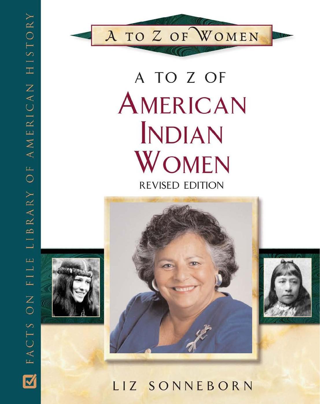 A to Z of American Indian Women by Liz Sonneborn