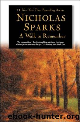 A walk to remember by Nicholas Sparks