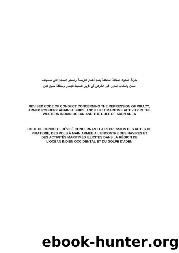 A-2 - Revised Code Of Conduct Concerning The Repression Of Piracy Armed Robbery Against Ships... (Secretariat).pdf by RC