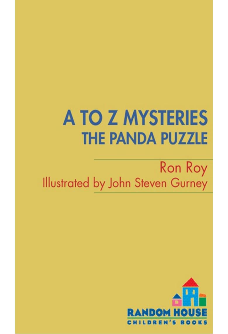 A-Z Mysteries: Panda Puzzle by Unknow
