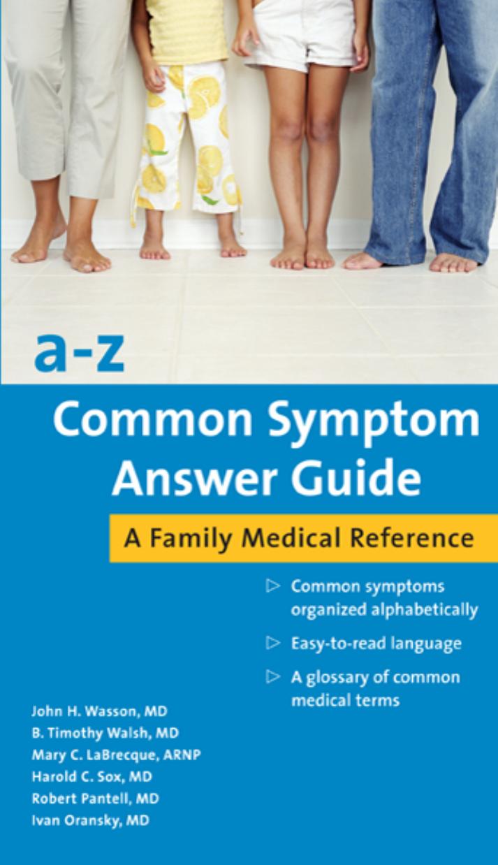 A-z common symptom answer guide by John Wasson M.D.; et al