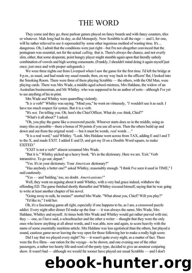 A. Bertram Chandler by The Word