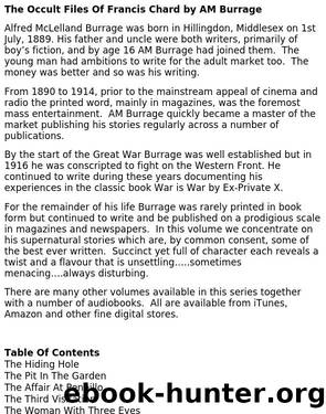 A. M. Burrage, Volume 6 by A. M. Burrage