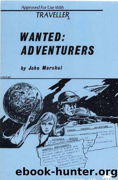 A1971- Wanted Adventurers by John Marshal (J Andrew
