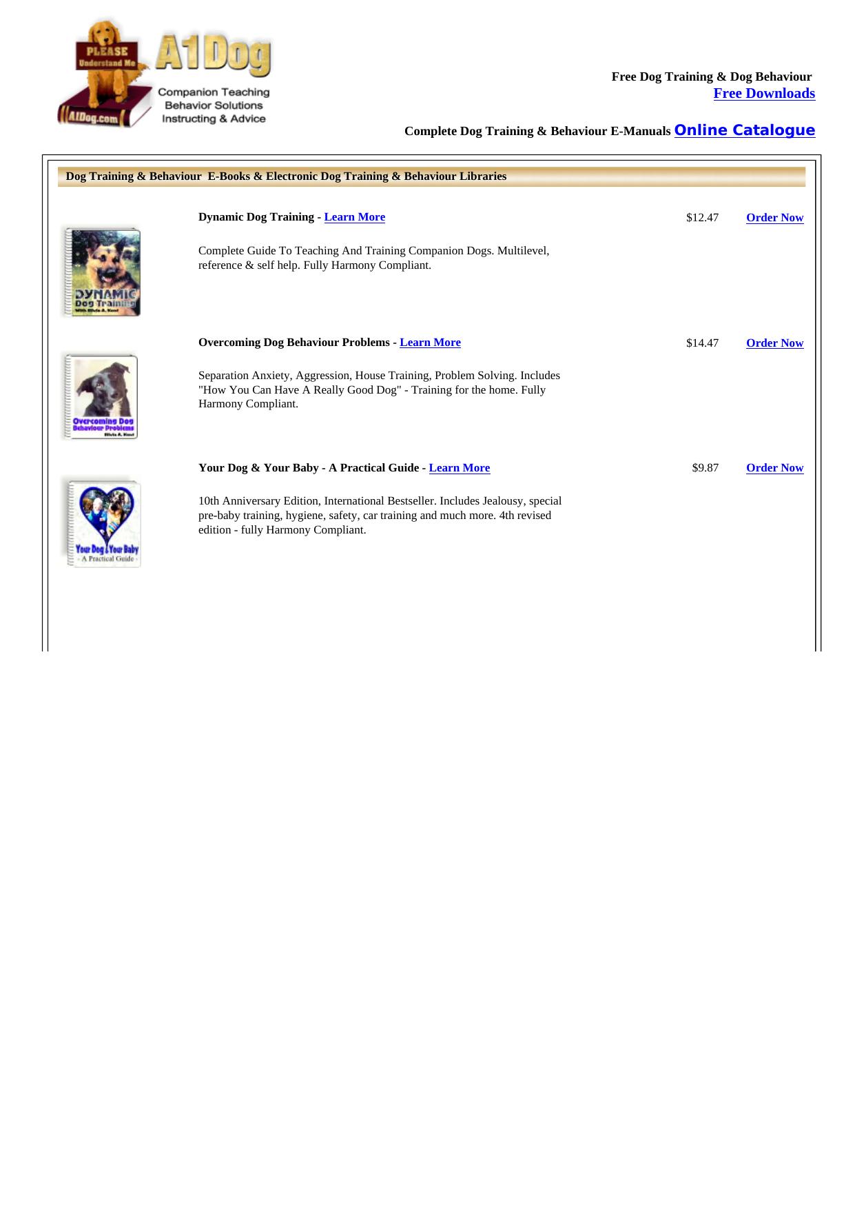 A1Dog - Training With Heart & Soul. by Best of Kuszter's Collection