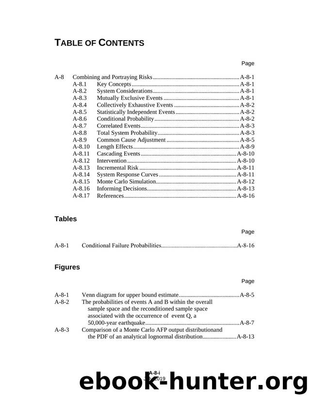 A8 Combining and Portraying Risks by Bureau of Reclamation