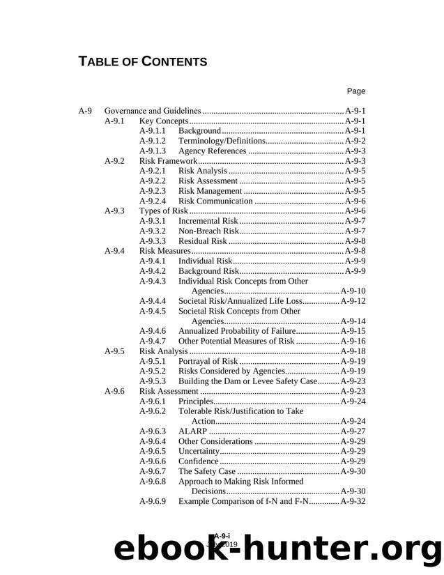 A9 Governance and Guidance by Bureau of Reclamation