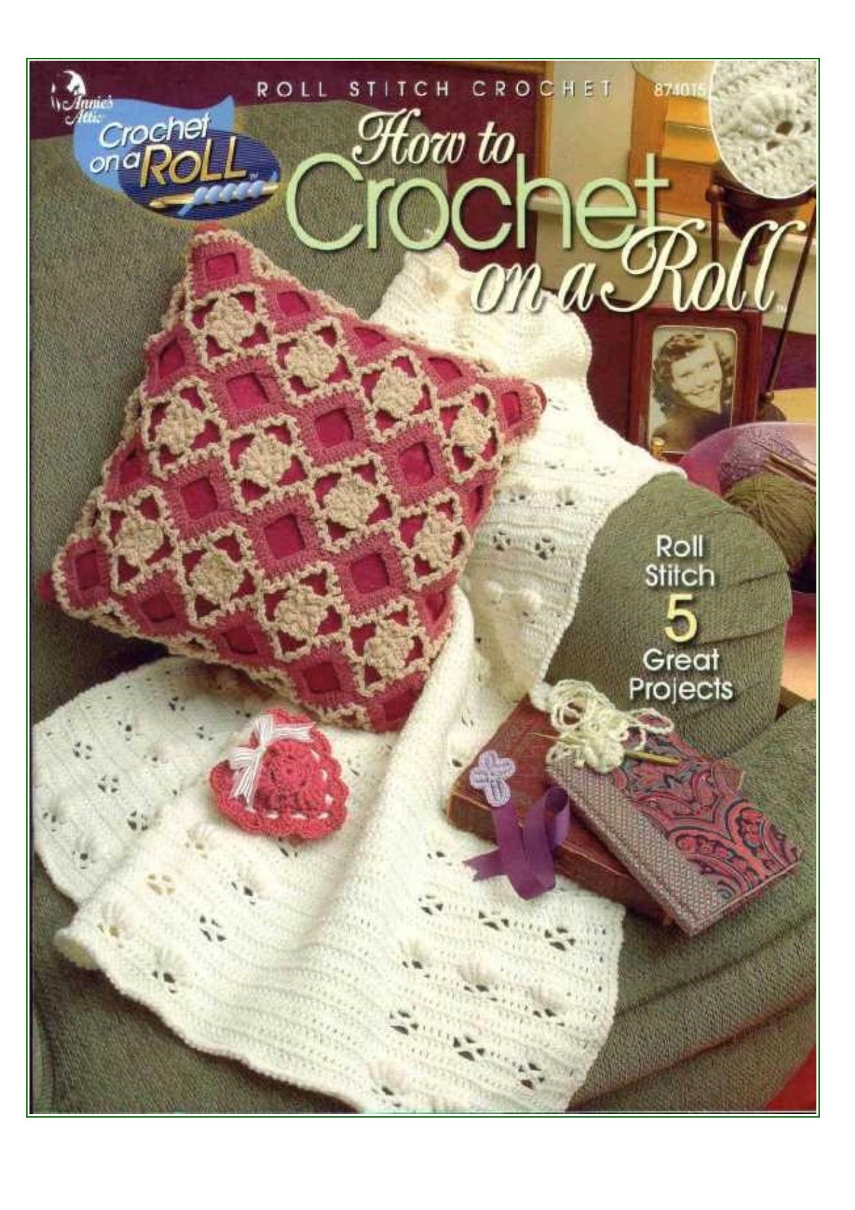 AA 874015 How to Crochet on a Roll by Meg Allcock