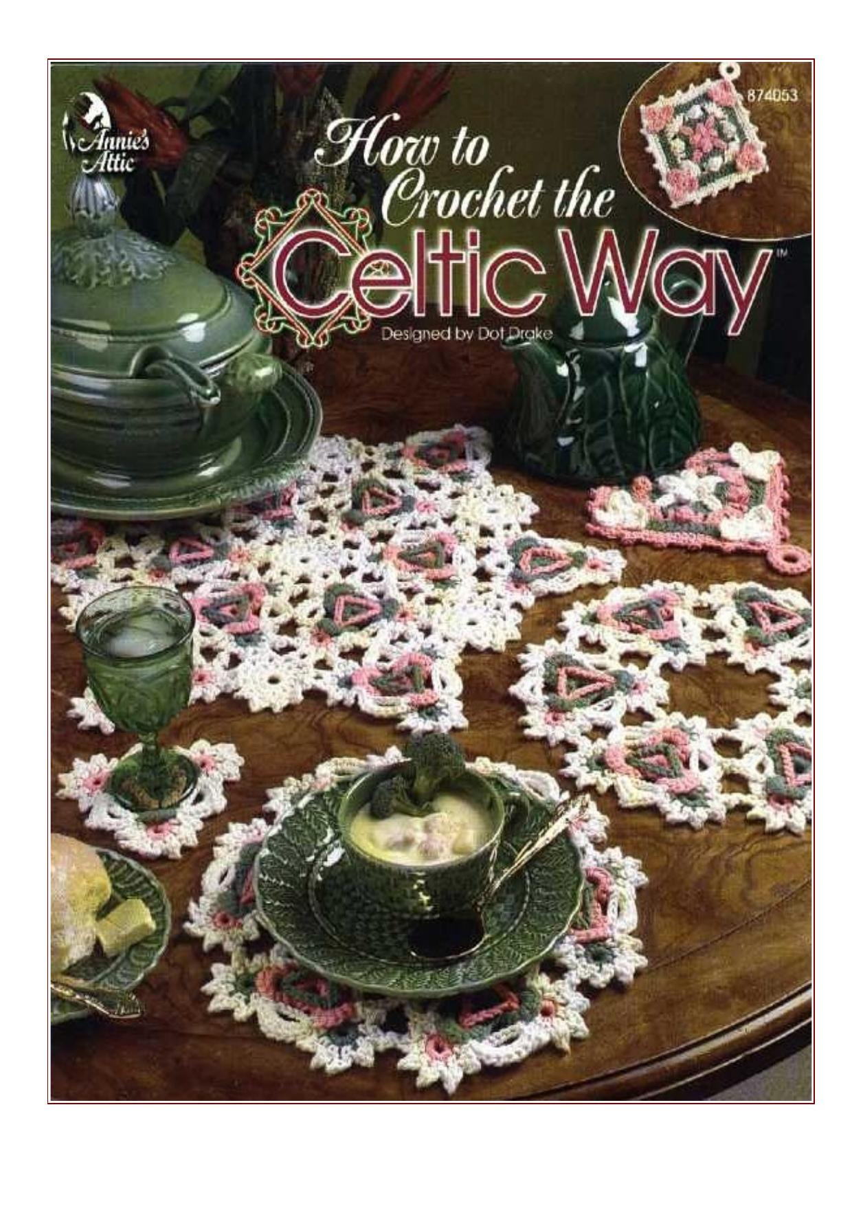 AA 874053 How to Crochet the Celtic Way by Meg Allcock