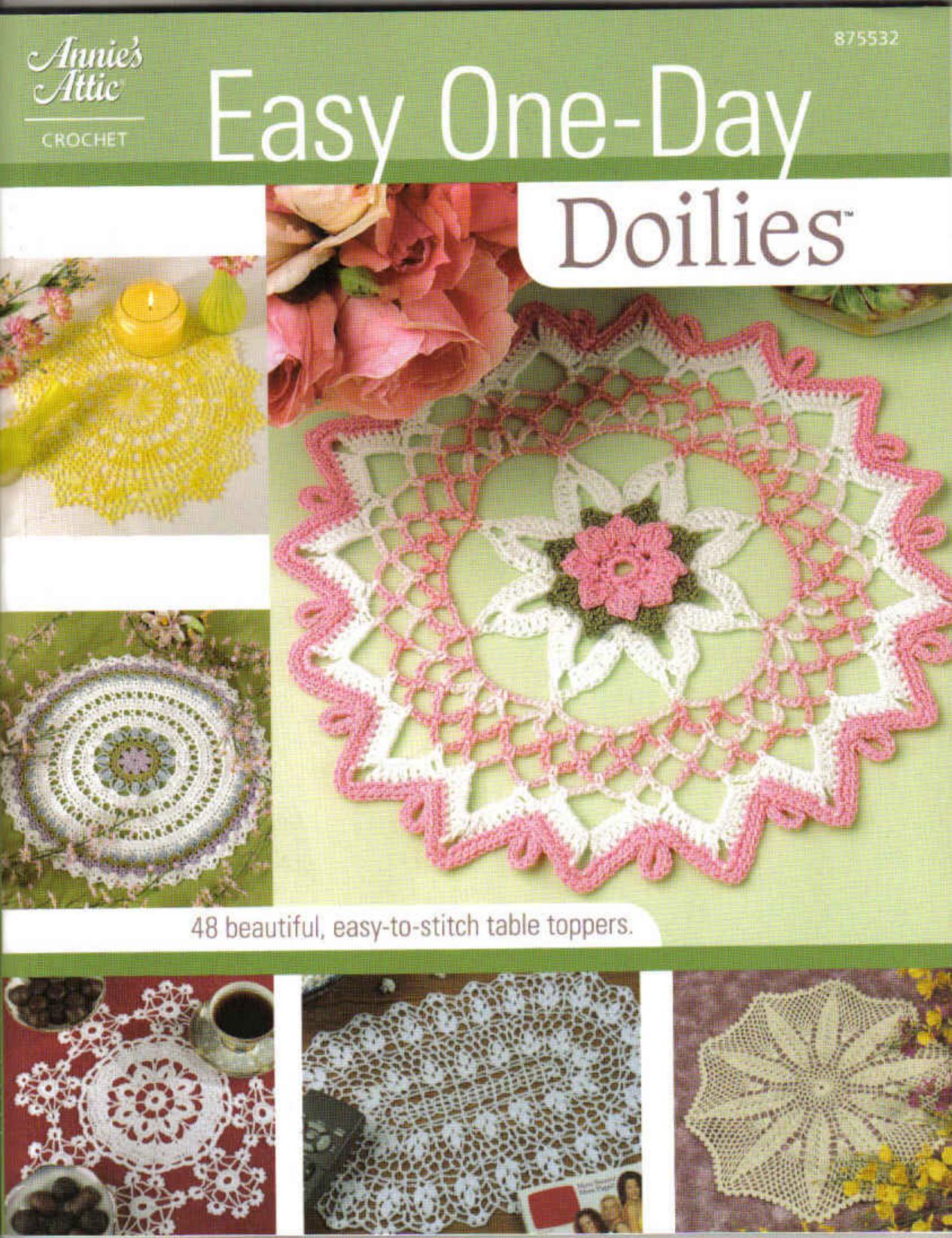 AA 875532 Easy One Day Doilies by Unknown