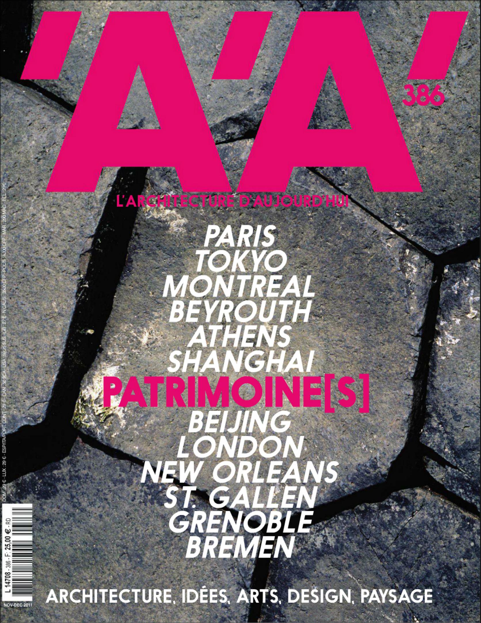 AA L'architecture d'aujourd'hui Magazine Issue 386 by Unknow