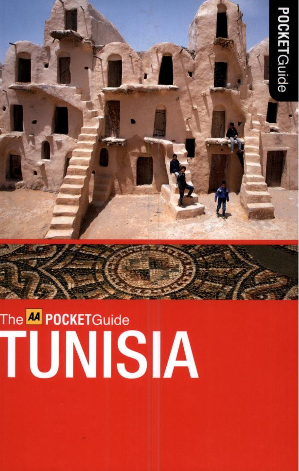 AA Pocket Guide Tunisia by Peter Lilley